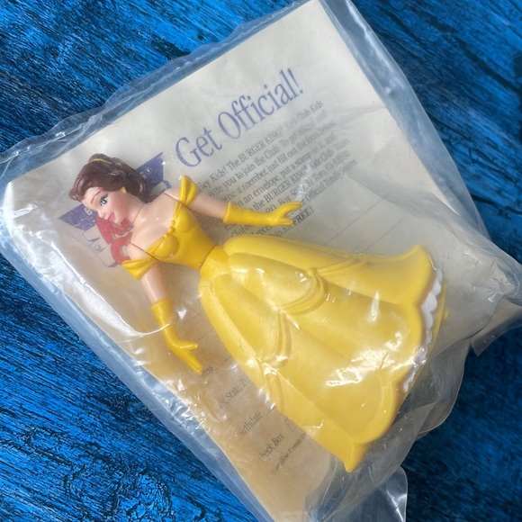 Disney Toys Burger King Vintage Happy Meal Beauty And The Beast